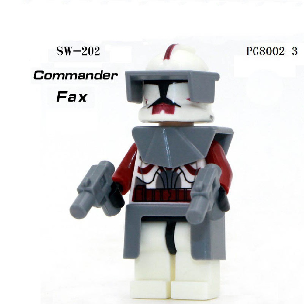 lego minifigure PG8002 Star Wars Clone Soldier Star Wars building block bricks toys
