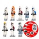 lego minifigure PG8002 Star Wars Clone Soldier Star Wars building block bricks toys