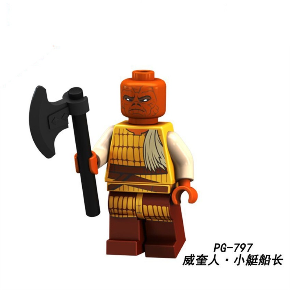 lego minifigure PG8115 Star Wars Master Lukhan Soloyuda Star Wars building block bricks toys