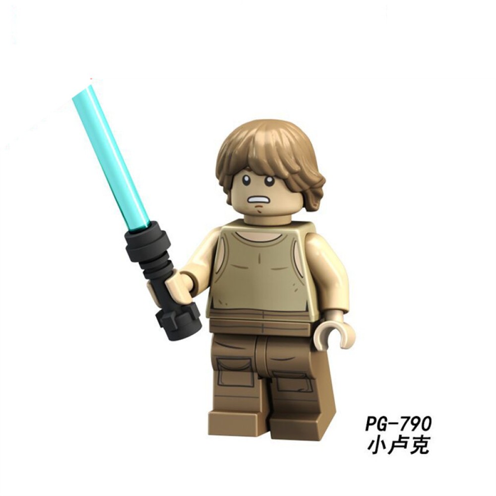 lego minifigure PG8115 Star Wars Master Lukhan Soloyuda Star Wars building block bricks toys