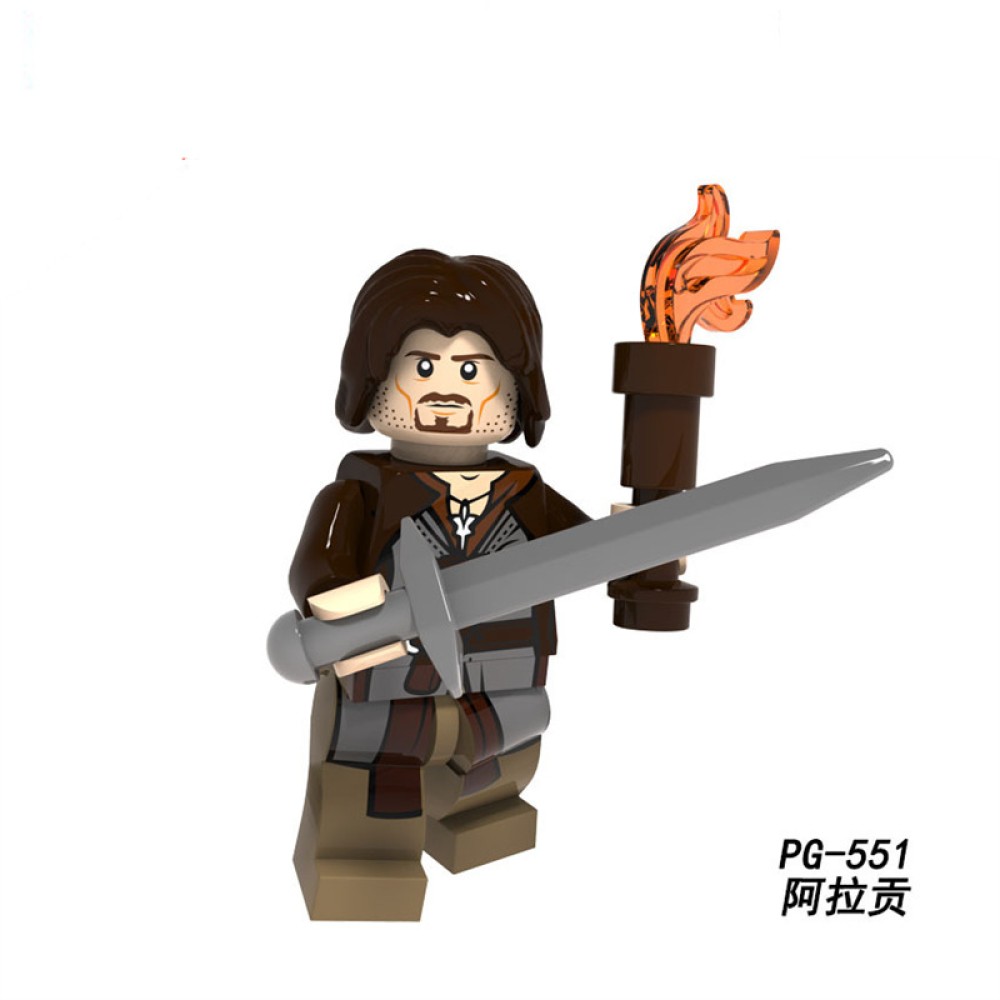 lego minifigure PG8160 Bahrain Lord of the Rings Others building block bricks toys
