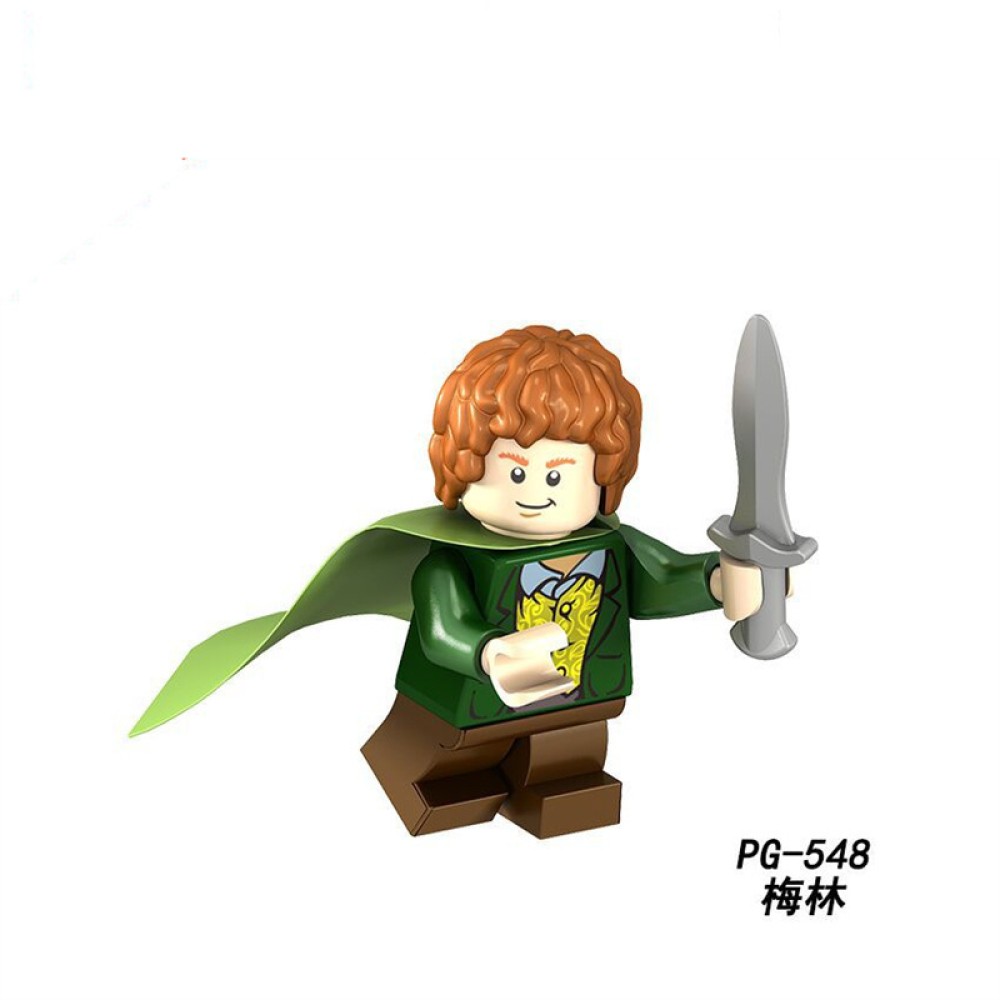 lego minifigure Lord of the Rings Minifigures Frodo Gandalf Thranduil Merry Brandybuck Arwen Galadriel Master of Lake Elven King PG8160 Others building block bricks toys