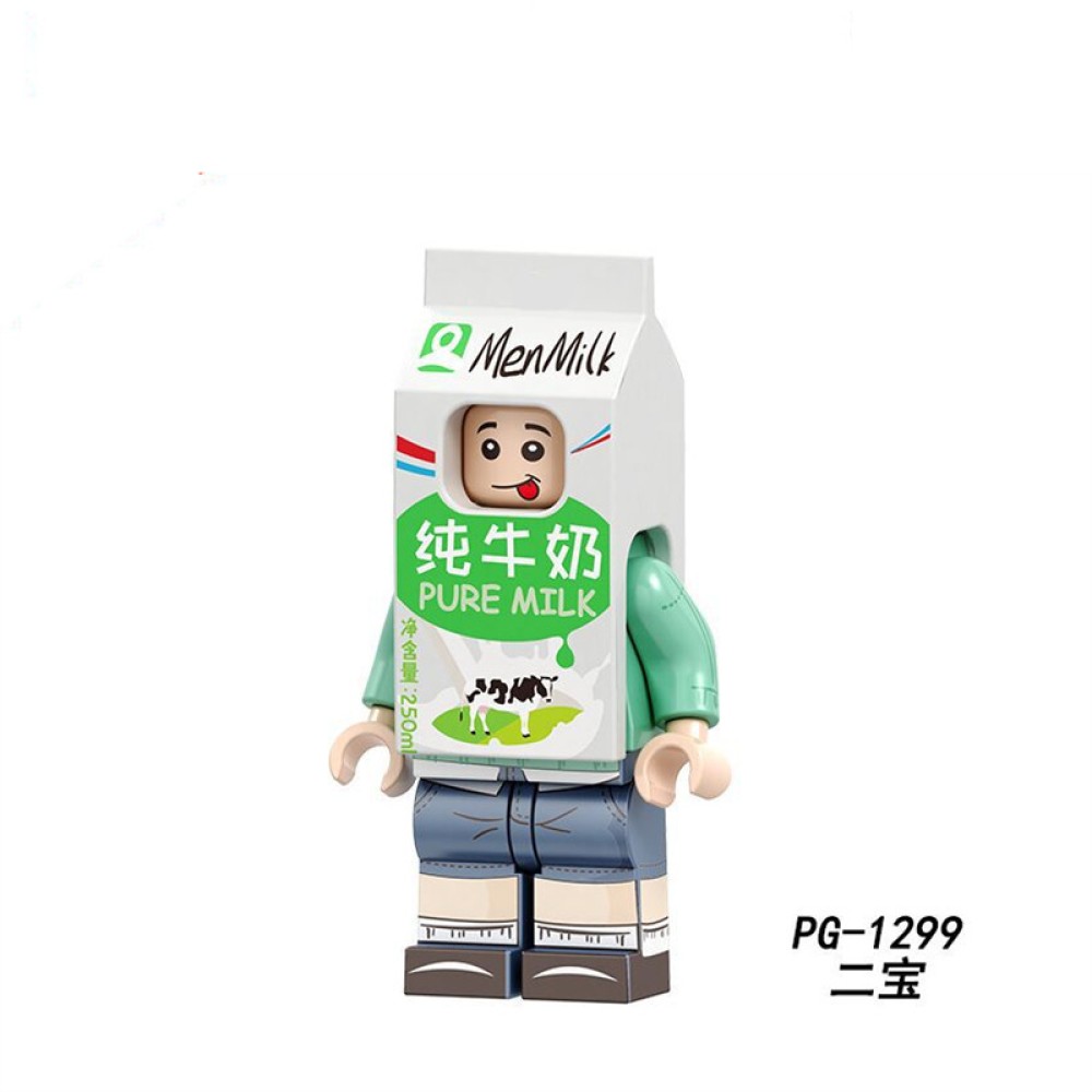 lego minifigure Smoothie Drinks Food Others building block bricks toys