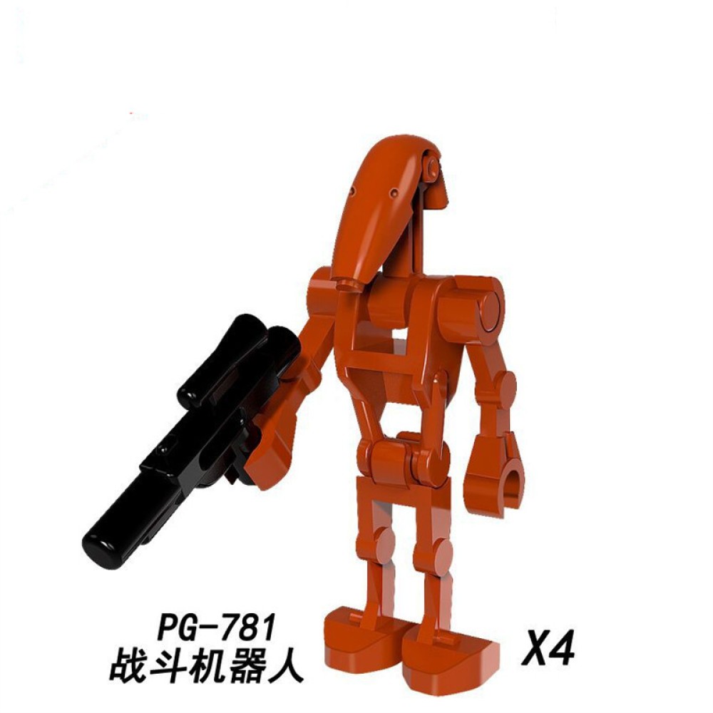 lego minifigure Star Wars Battle Machine Articulated Man Star Wars building block bricks toys