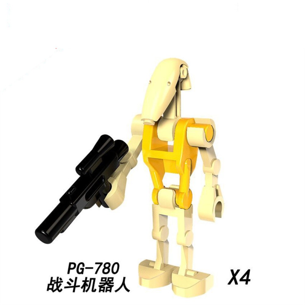 lego minifigure Star Wars Battle Machine Articulated Man Star Wars building block bricks toys