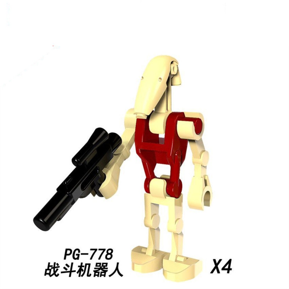 lego minifigure Star Wars Battle Machine Articulated Man Star Wars building block bricks toys