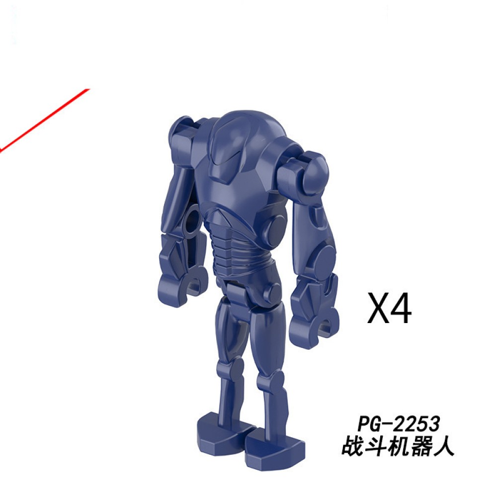 lego minifigure Star Wars Battle Machine Articulated Man Star Wars building block bricks toys