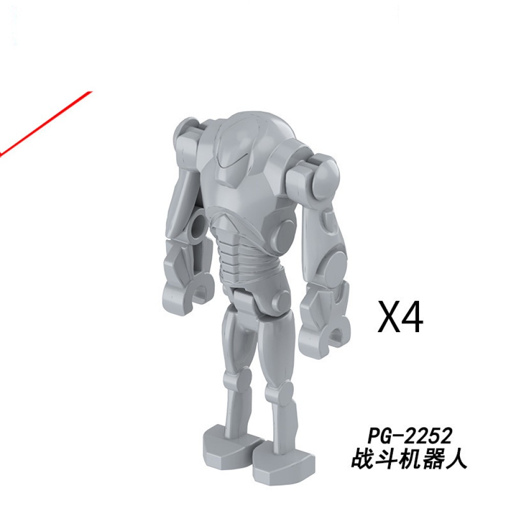 lego minifigure Star Wars Battle Machine Articulated Man Star Wars building block bricks toys