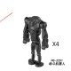 lego minifigure Star Wars Battle Machine Articulated Man Star Wars building block bricks toys