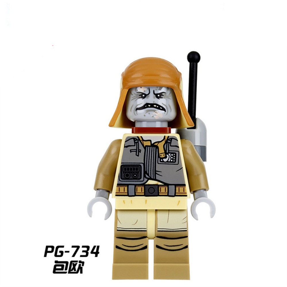 lego minifigure Star Wars Bodhi Luke Bao Opobafet Storm Trooper Star Wars building block bricks toys