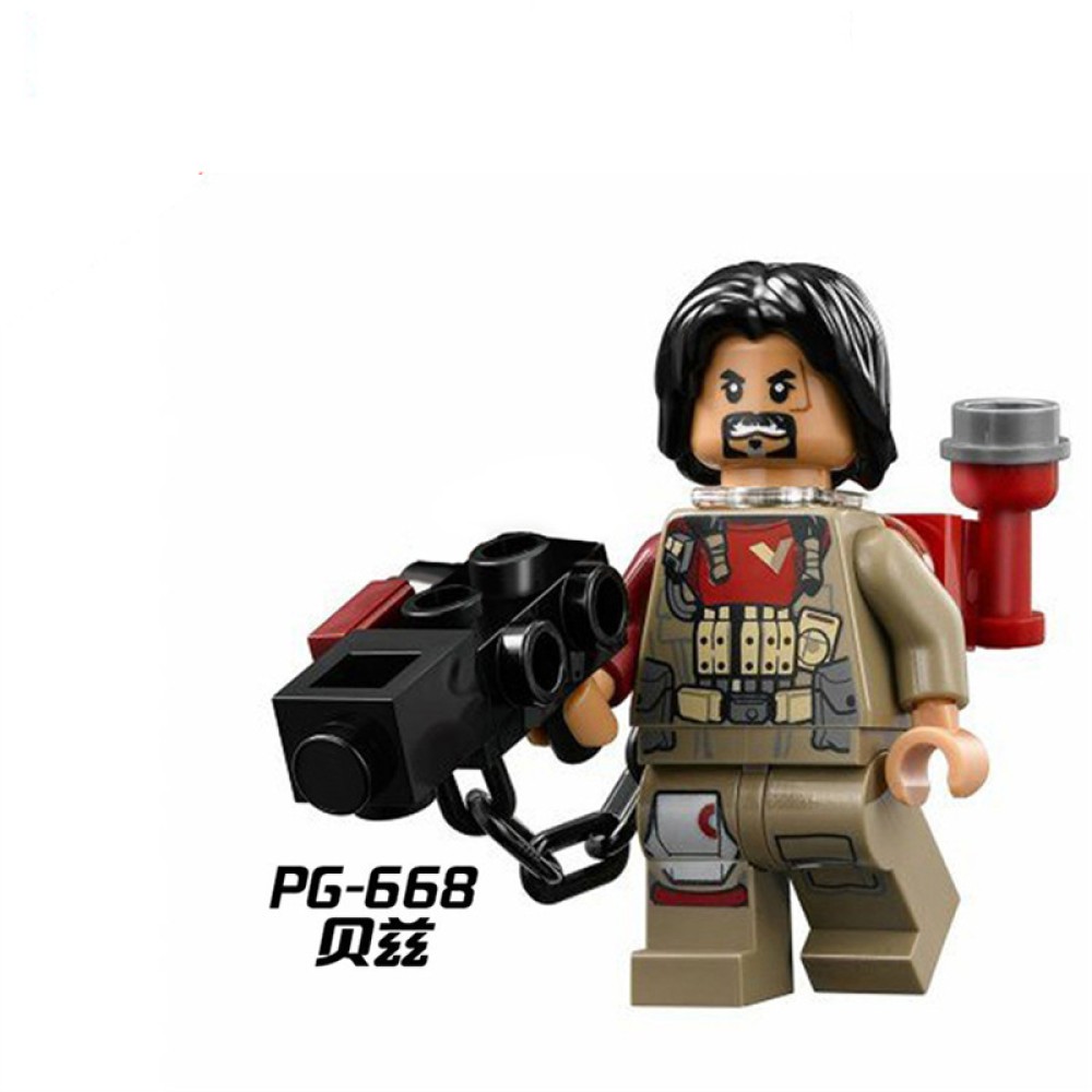 lego minifigure Star Wars Grand Theft Auto Hansel Luo Ou Bevan Star Wars building block bricks toys