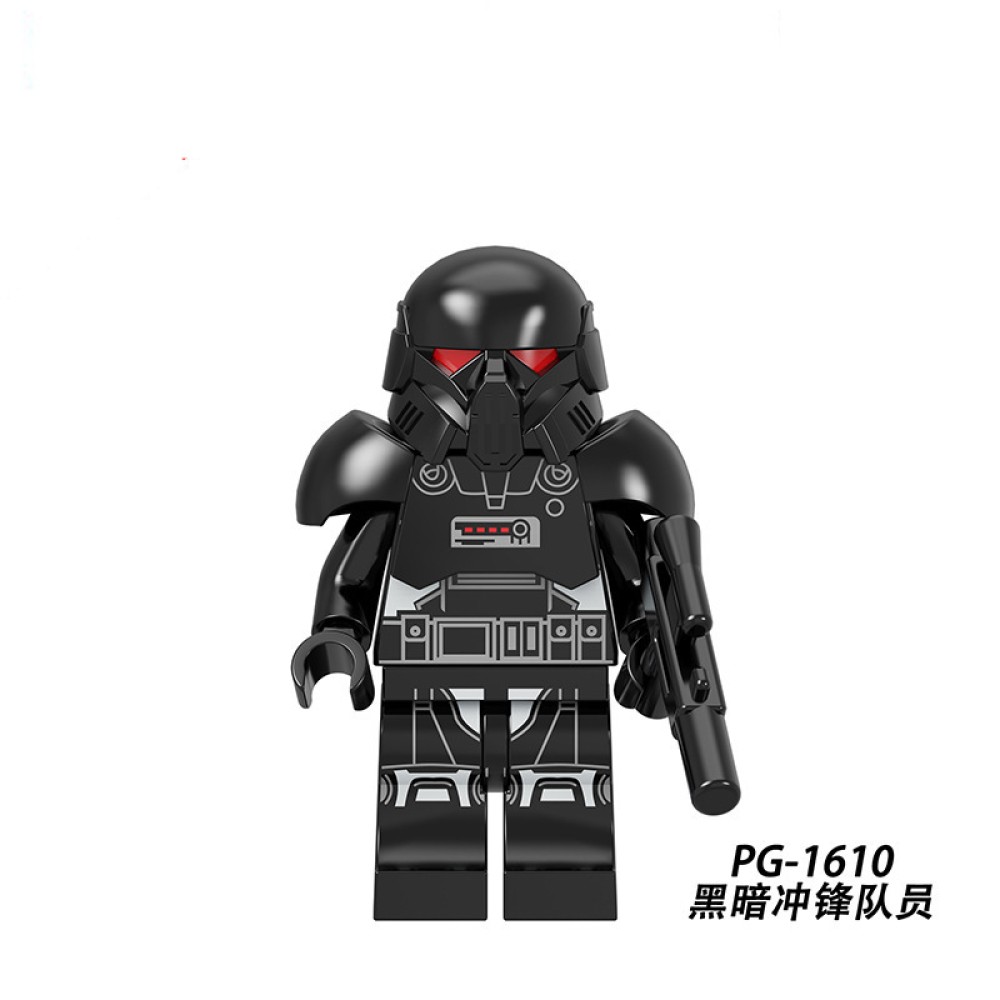 lego minifigure Star Wars Knights Galindan stormtrooper helmet Star Wars building block bricks toys