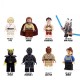 lego minifigure Star Wars Luke Qui-Gon Kim Savage Star Wars building block bricks toys lego minifigure Star Wars Luke Qui-Gon Kim Savage Star Wars building block bricks toys
