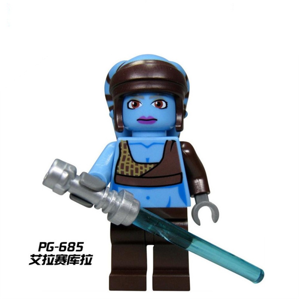 lego minifigure Star Wars Luke Qui Gonzalez Sava Star Wars building block bricks toys