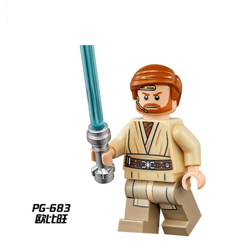 lego minifigure Star Wars Luke Qui Gonzalez Sava Star Wars building block bricks toys