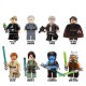 lego minifigure Star Wars Luke Qui Gonzalez Sava Star Wars building block bricks toys