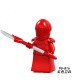 lego minifigure Star Wars Red and Black Guard Guard Star Wars building block bricks toys