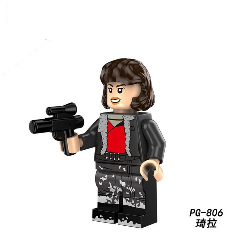 lego minifigure Star Wars Robert Obi-Wan Dameron female pilot Star Wars building block bricks toys lego minifigure Star Wars Robert Obi-Wan Dameron female pilot Star Wars building block bricks toys