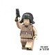lego minifigure Star Wars Robert Obi-Wan Dameron female pilot Star Wars building block bricks toys lego minifigure Star Wars Robert Obi-Wan Dameron female pilot Star Wars building block bricks toys