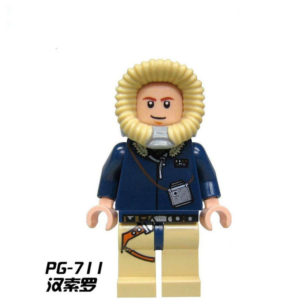 lego minifigure Star Wars Shackleberry Hansolo Star Wars building block bricks toys