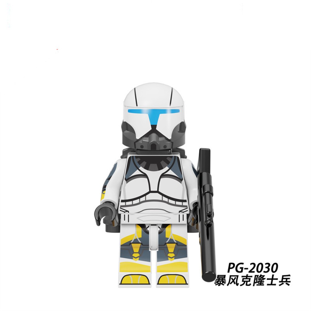 lego minifigure Star Wars Storm Clone Soldier Mask Helmet Star Wars building block bricks toys