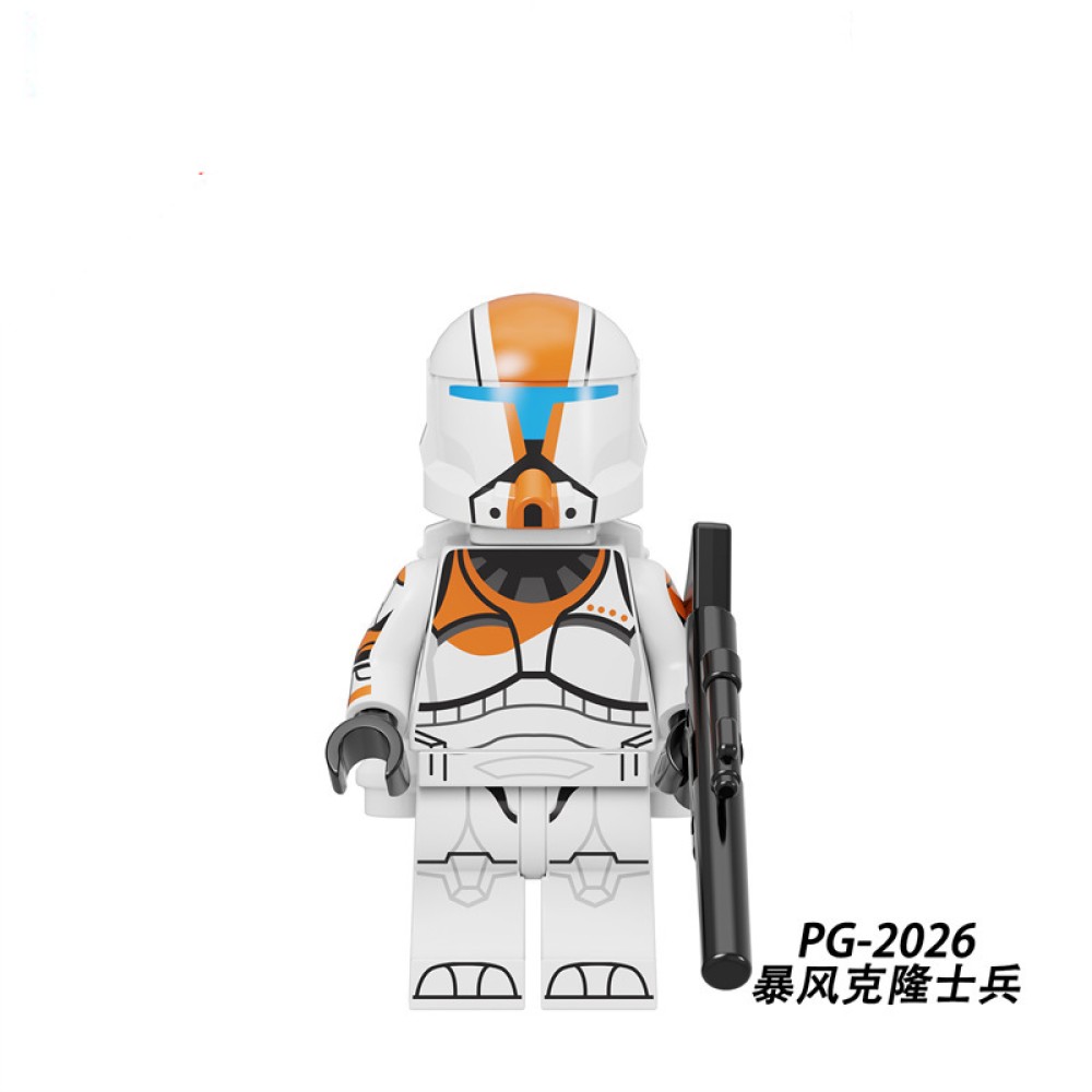 lego minifigure Star Wars Storm Clone Soldier Mask Helmet Star Wars building block bricks toys
