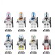 lego minifigure Star Wars Storm Clone Soldier Mask Helmet Star Wars building block bricks toys