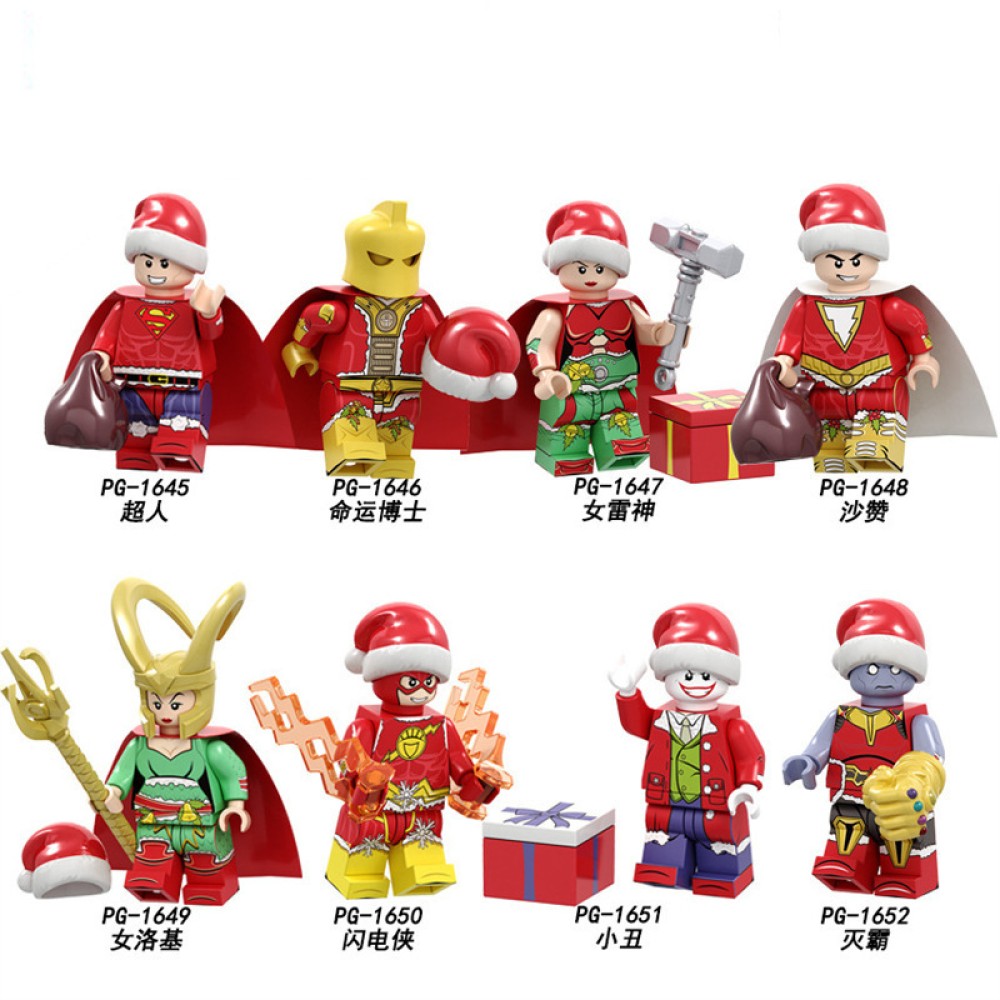 lego minifigure Star Wars Super British Christmas Edition Man Star Wars building block bricks toys lego minifigure Star Wars Super British Christmas Edition Man Star Wars building block bricks toys