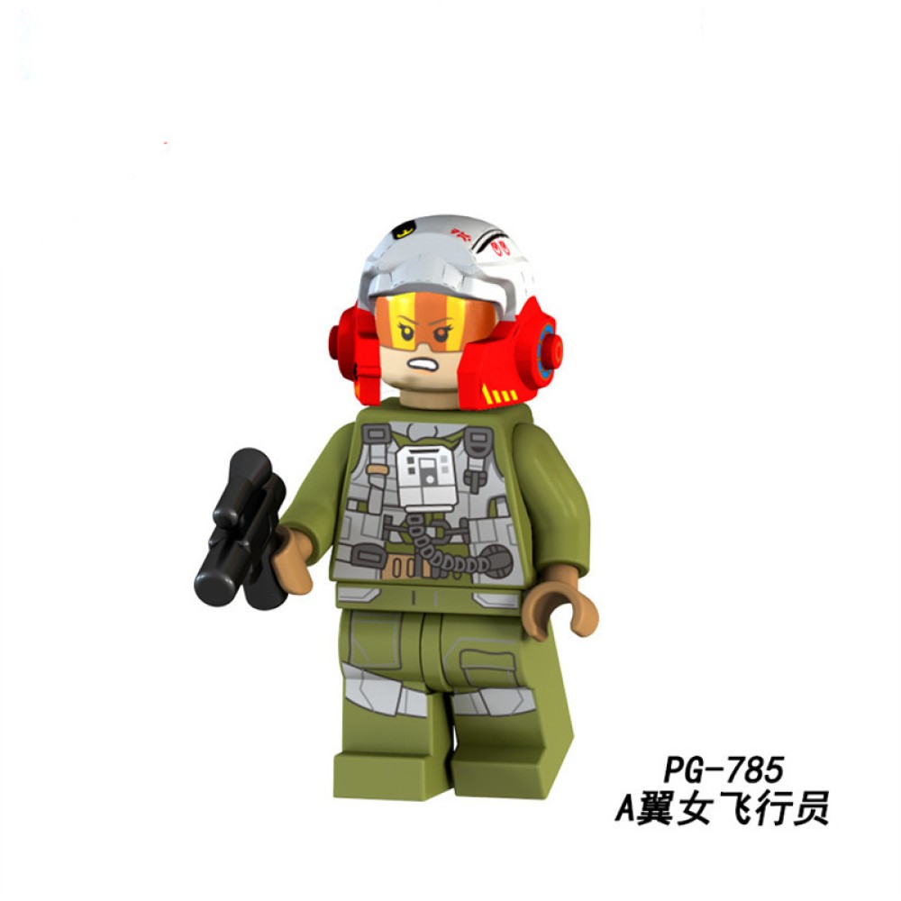 lego minifigure Star Wars White Soldier Luke Star Wars building block bricks toys lego minifigure Star Wars White Soldier Luke Star Wars building block bricks toys