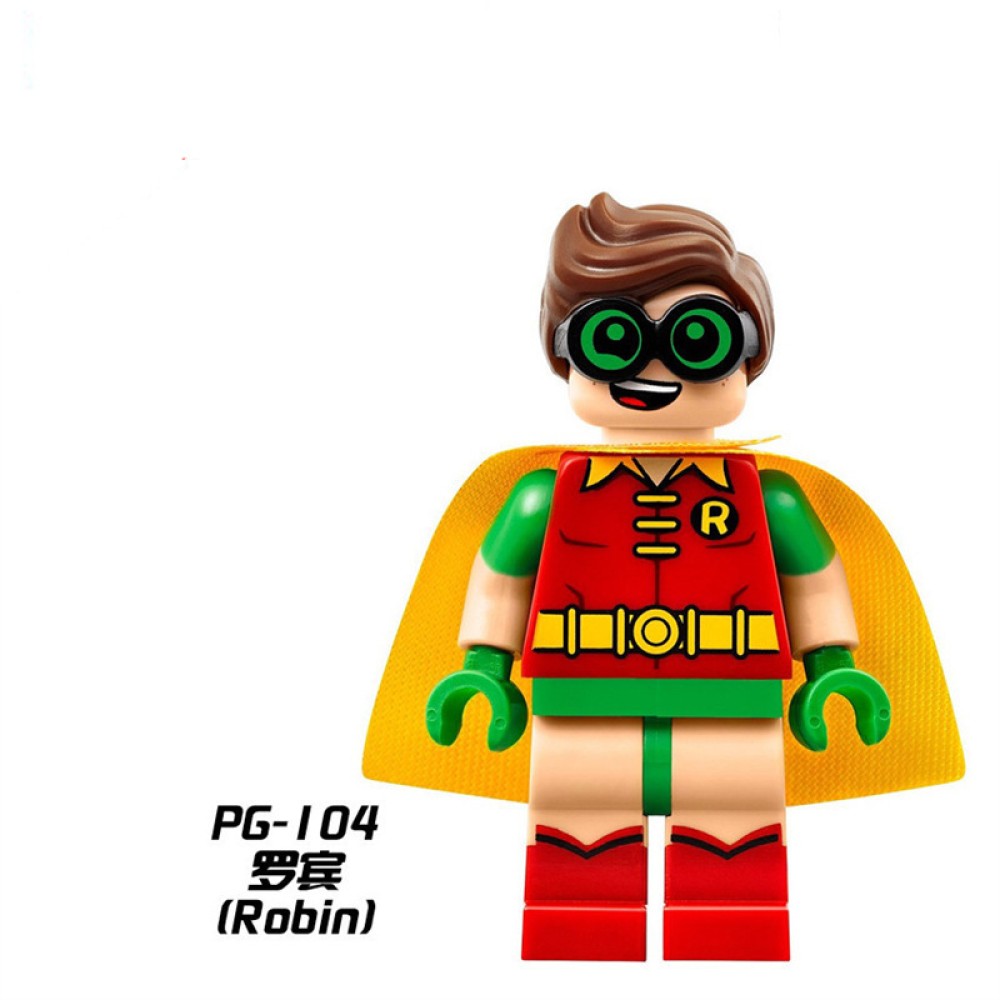 lego minifigure Super Hero Clown Batman Calendar Man Robin Batman building block bricks toys