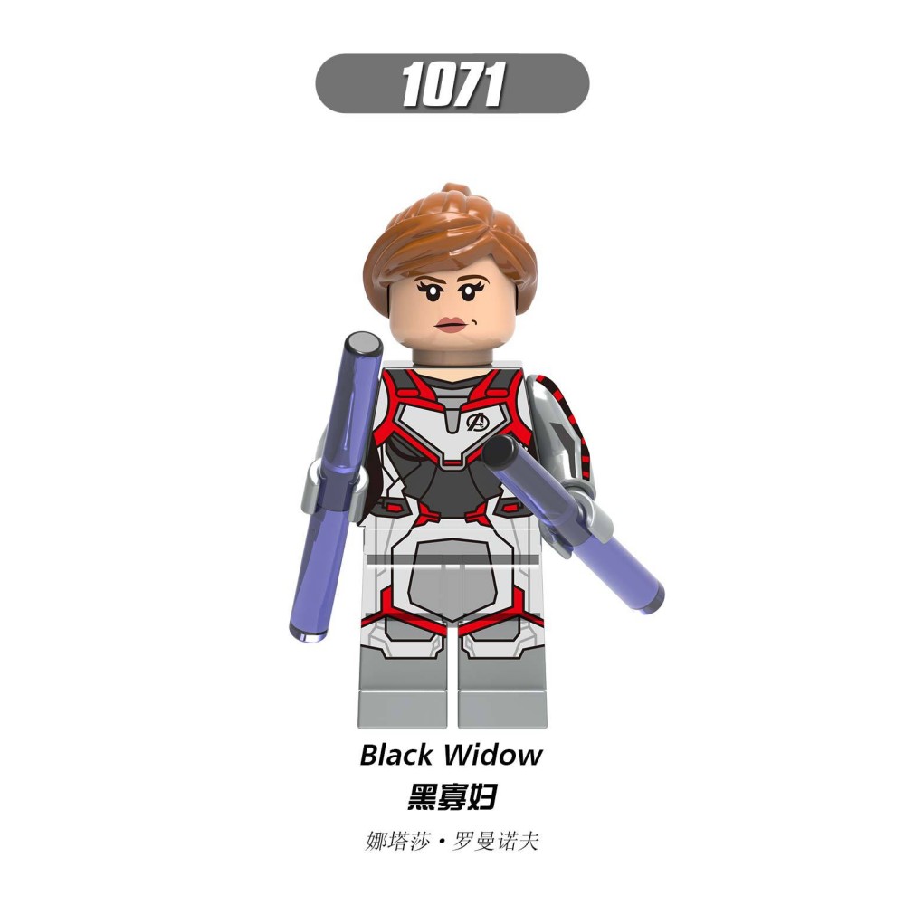 lego minifigure Avengers League Super Hero Male Nebula Captain America Marvel building block bricks toys