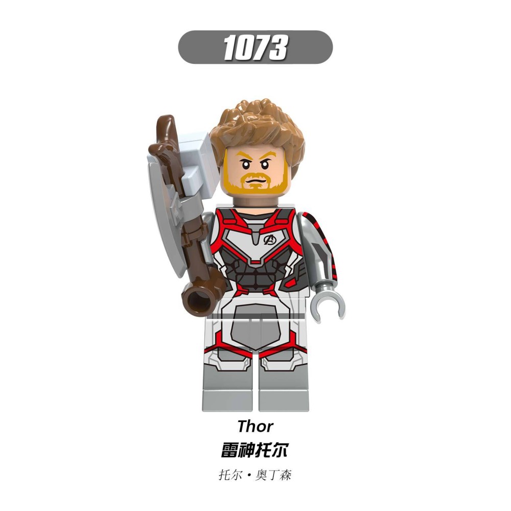 lego minifigure Avengers League Super Hero Male Nebula Captain America Marvel building block bricks toys