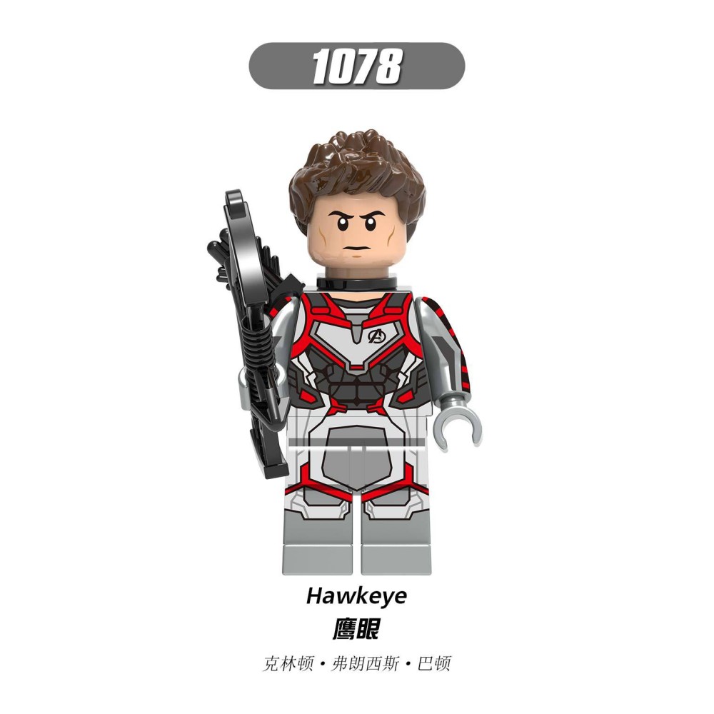 lego minifigure Avengers League Super Hero Male Nebula Captain America Marvel building block bricks toys