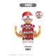 lego minifigure Super hero Christmas Iron Man Wolverine Marvel building block bricks toys