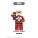lego minifigure Super hero Christmas Iron Man Wolverine Marvel building block bricks toys
