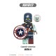 lego minifigure Zombie version of superhero, Dr. Falcon King, Iron Man Marvel building block bricks toys lego minifigure Zombie version of superhero, Dr. Falcon King, Iron Man Marvel building block bricks toys