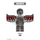 lego minifigure Zombie version of superhero, Dr. Falcon King, Iron Man Marvel building block bricks toys lego minifigure Zombie version of superhero, Dr. Falcon King, Iron Man Marvel building block bricks toys