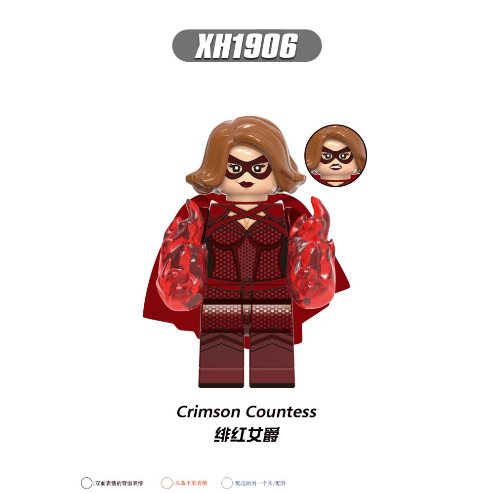 lego minifigure Superhero Starlight Storm Locomotive Deep Sea Soldier Marvel building block bricks toys