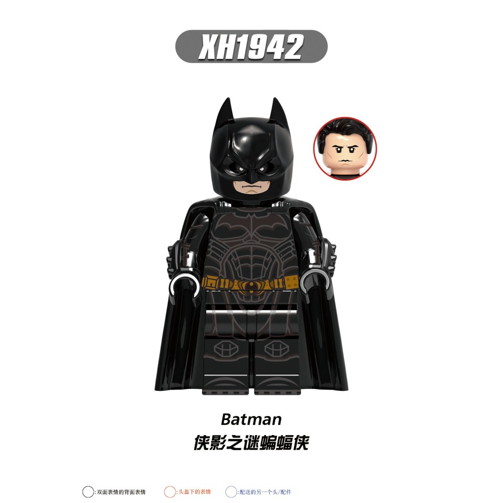 lego minifigure Superhero Batman, Joker, Catwoman, Nightwing, Afu Butler DC building block bricks toys