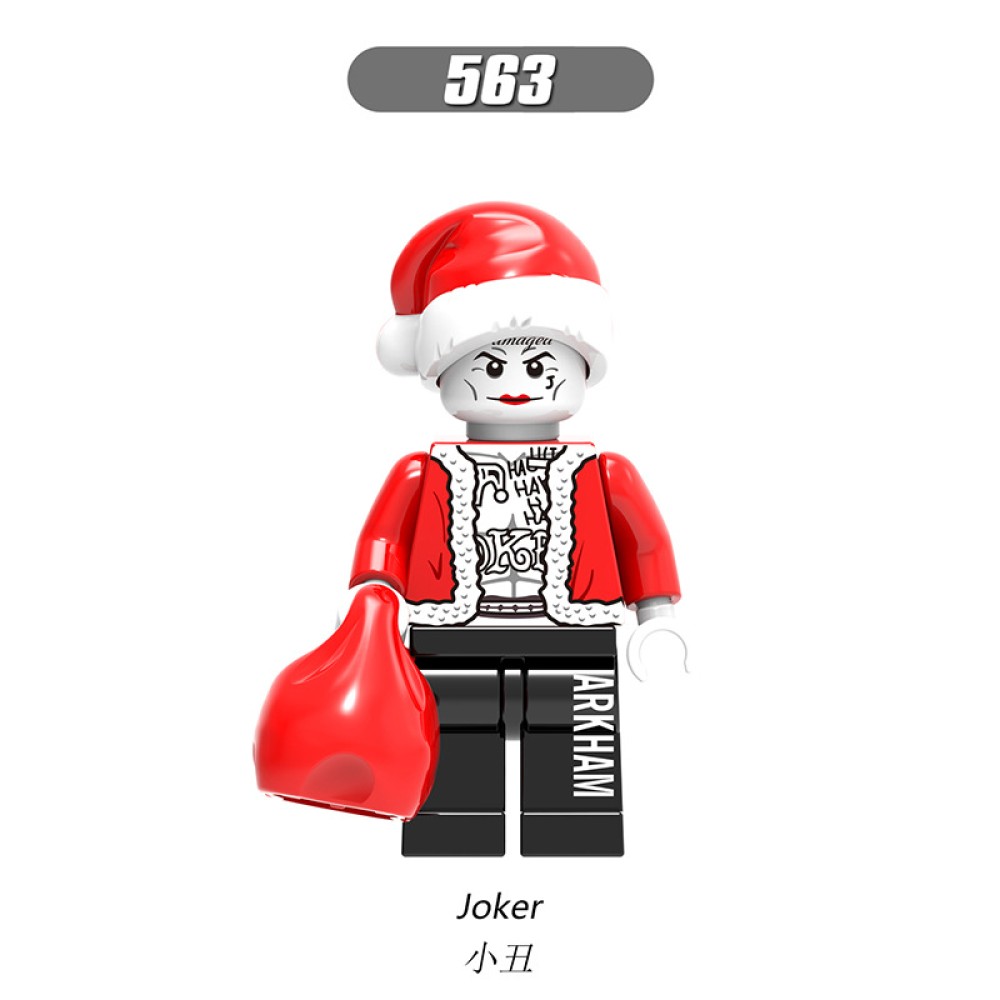 lego minifigure Super hero Christmas Iron Man Wolverine Marvel building block bricks toys