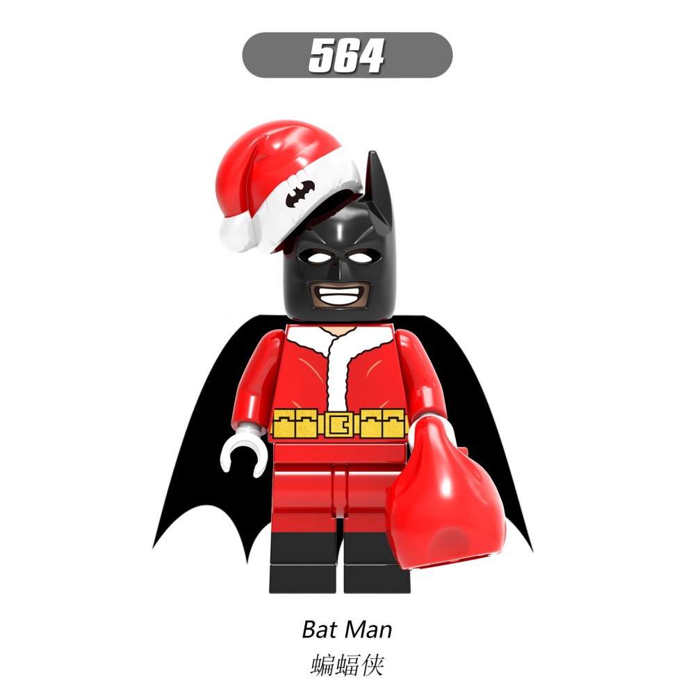 lego minifigure Super hero Christmas Iron Man Wolverine Marvel building block bricks toys