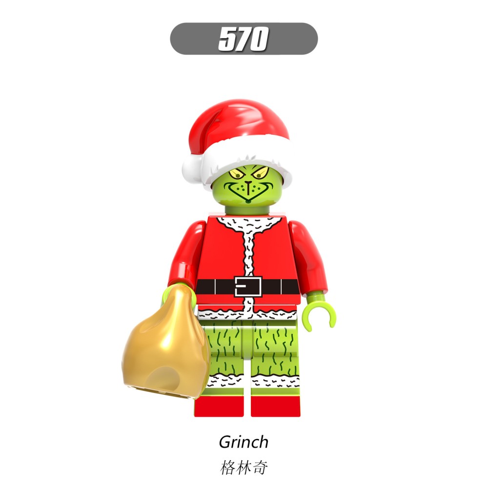 lego minifigure Super hero Christmas Iron Man Wolverine Marvel building block bricks toys