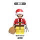 lego minifigure Super hero Christmas Iron Man Wolverine Marvel building block bricks toys