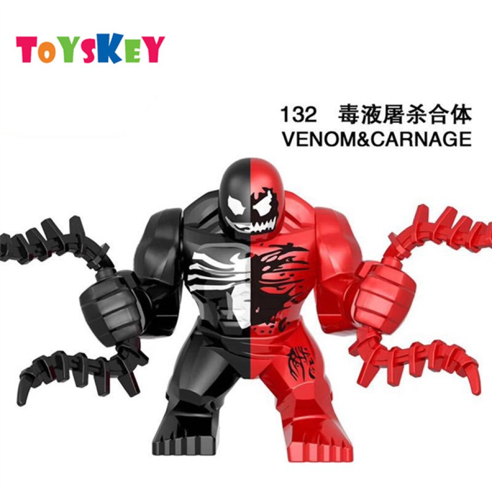 lego minifigure Superhero Venom Slaughter minifigures Marvel building block bricks toys