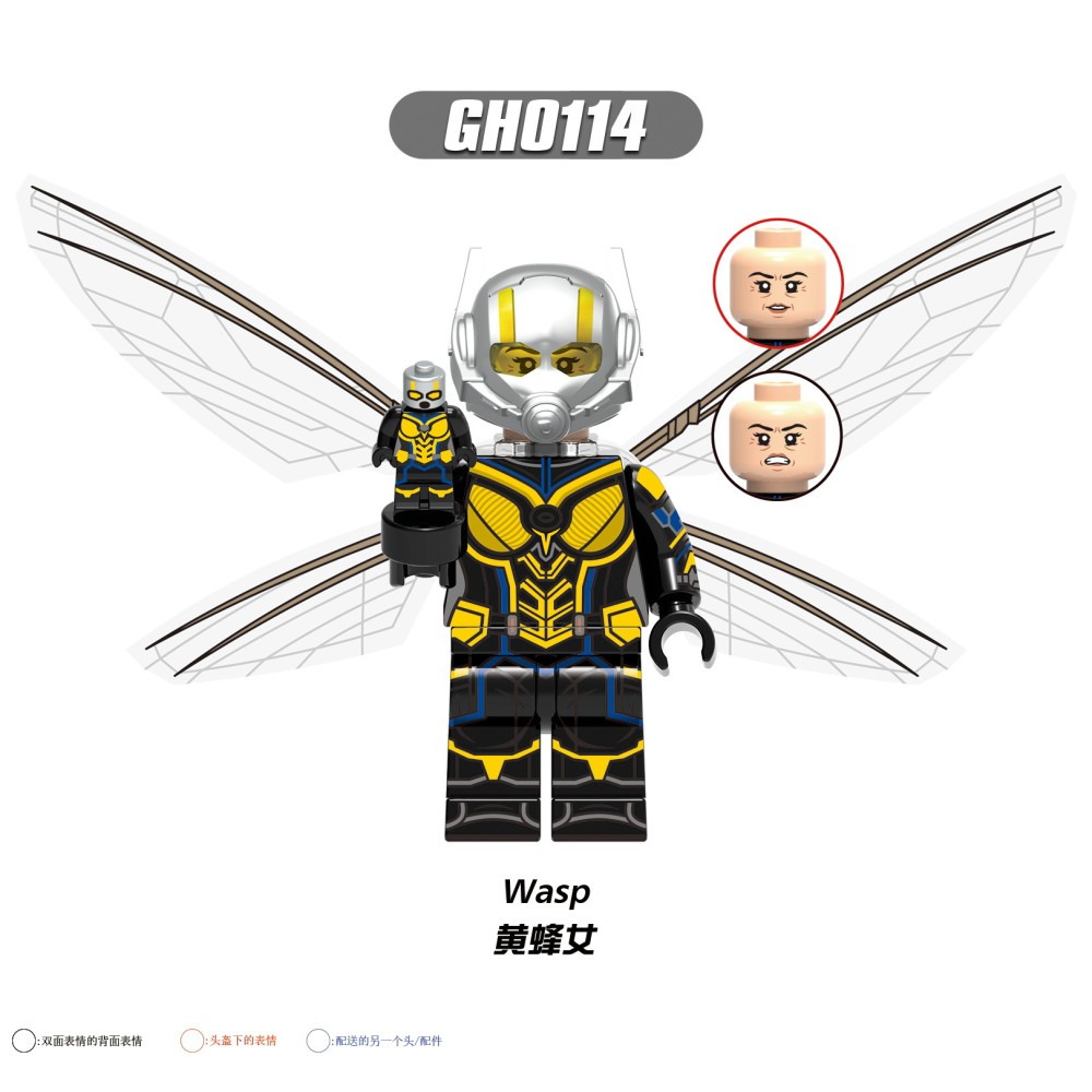 lego minifigure Super Hero Ant Man Hornet Woman Cassie Long Conqueror Kangmu Marvel building block bricks toys lego minifigure Super Hero Ant Man Hornet Woman Cassie Long Conqueror Kangmu Marvel building block bricks toys