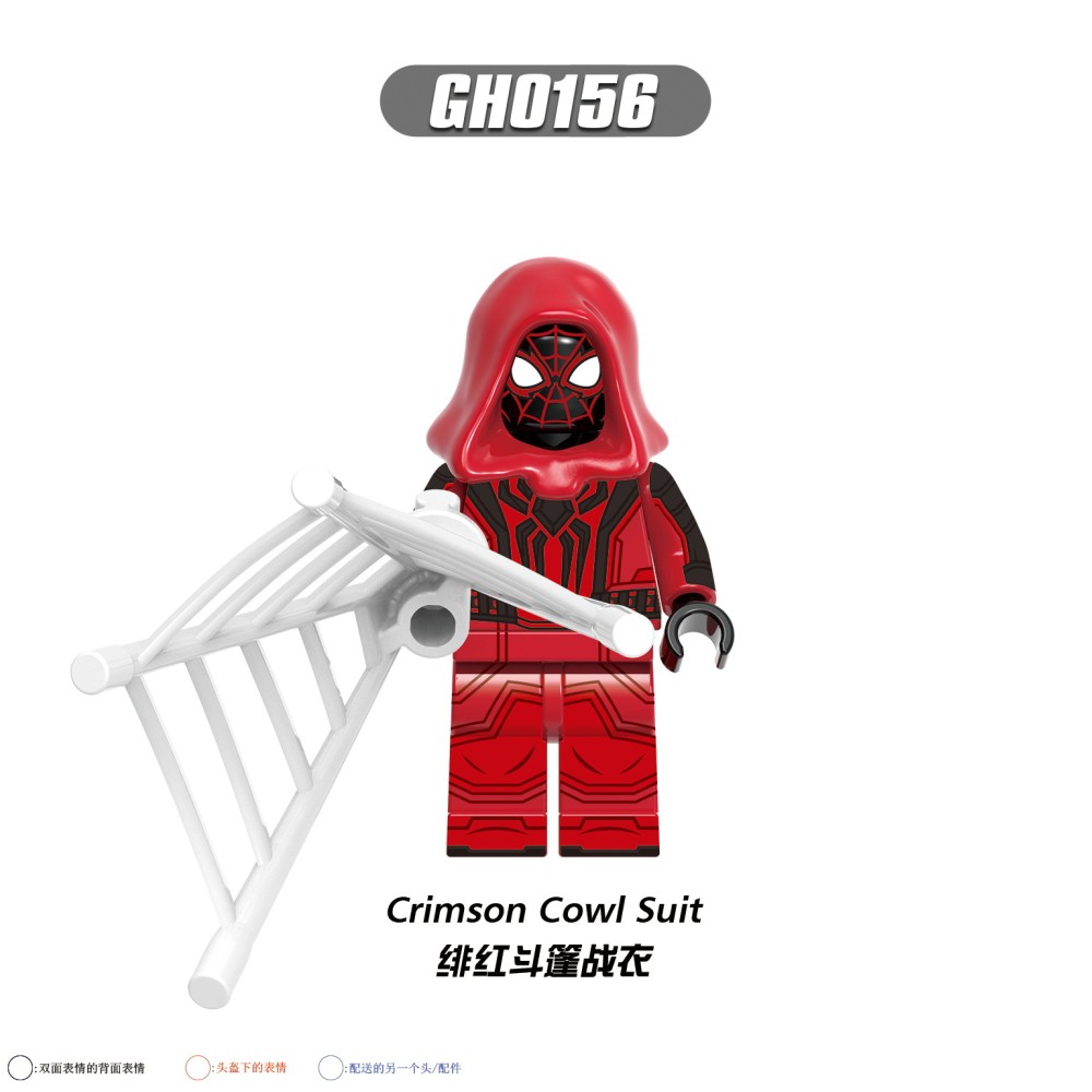 lego minifigure League of superheroes Spider-Man Marvel building block bricks toys