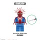 lego minifigure Superhero Peter Shadow Bloody Red Sony Flower Web Spider Man Marvel building block bricks toys