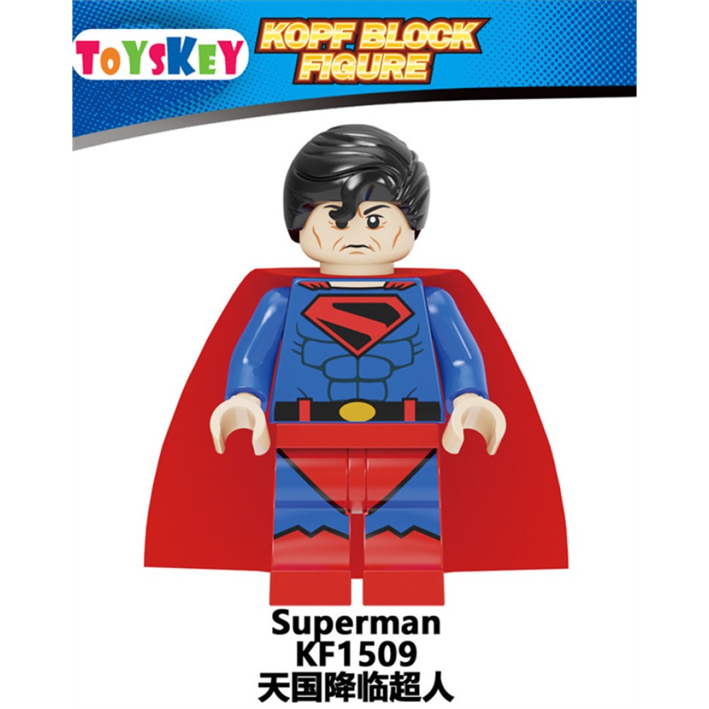 lego minifigure Super League of Legends Thunder Bell Superman Doomsday Joker Batman building block bricks toys