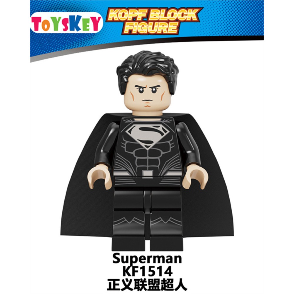 lego minifigure Super League of Legends Thunder Bell Superman Doomsday Joker Batman building block bricks toys