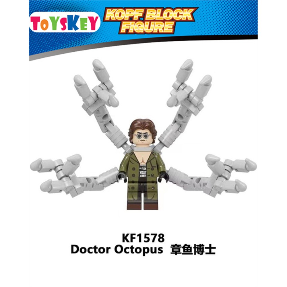 lego minifigure Superhero Iron Spider-Man, Dr. Mandalorian Marvel building block bricks toys lego minifigure Superhero Iron Spider-Man, Dr. Mandalorian Marvel building block bricks toys